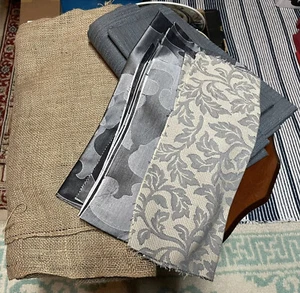 Mixed Fabric Bundle - Hessian Plus Others - Picture 1 of 10