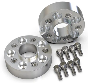 45MM 5X120 72.6MM HUBCENTRIC WHEEL SPACER KIT UK MADE BMW X3 E83 X5 E53 - Picture 1 of 1