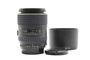 Lente Tokina AF 100mm f2.8 AT-X PRO D Macro IF con Tapas y Capucha Excelente Estado - Imagen 1 de 1