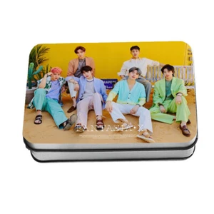 MONSTA X MINI ÁLBUM FANTASIA X tarjeta Lomo 40 piezas tarjetas fotográficas Polaroid en caja de hierro - Imagen 1 de 7