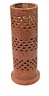 Interictally Carved Soapstone Incense Burner 6" x 2.5