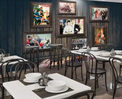 3D ретро фото ZHUB4663 обои настенная роспись съемный самоклеящийся Ann - Изображение 1 из 4