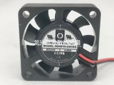 1 PCS  ORION FANS Fan OD4010-24HSS  DC 24V 0.09A 4CM 4010 2 Wire cooling fan - Image 1 of 2