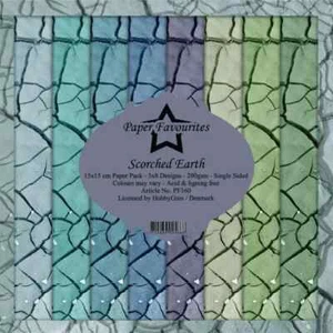 Dixi Bastelpapier Favoriten 15 cm x 15 cm Papierpaket verbrannte Erde PF160 - Bild 1 von 1