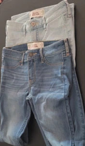 Hollister Jean Legging lot of 2 00S W 23 L 27 skinny leg super soft - Picture 1 of 4