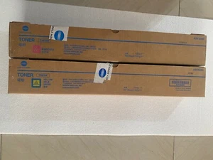 Konica Minolta TN-619 Magenta/Yellow Toner Set C1060 C1070 C2070 C3070 C3080 - Picture 1 of 3