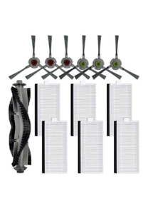For AIRROBO P20 Robot Vacuum Cleaner Main Brush / Side Brush Filter Accessories - Picture 1 of 8