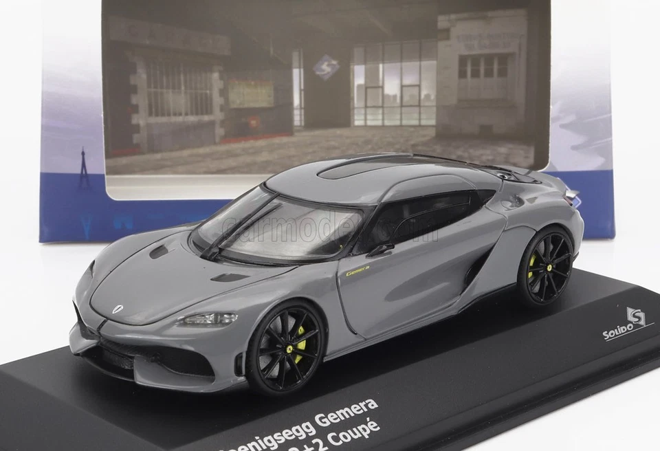 Solido KOENIGSEGG GEMERA 2021 GREY 1 43