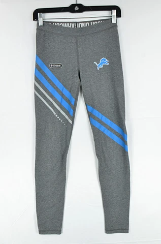 Under Armour Combine Authentic Women's Heat Gear Gray Leggings Gray Size XS Cover