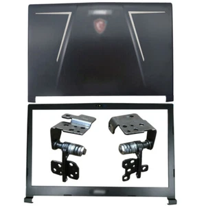 Nueva cubierta posterior LCD MSI GE73 GE73VR Raider RGB 8RE RF MS-17C5 + bisel + bisagra (LR) - Imagen 1 de 4