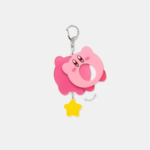 Kirby of the Stars Decoration Charm ♡ Hovering Keychain Nintendo Tokyo Japan - Picture 1 of 6