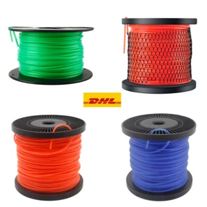 Trimmerfaden 100-300m Mähfaden Rasentrimmer Motorsense Ersatzfaden 2.4-3.0mm - Bild 1 von 23