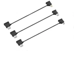 For Rc DJI Mavic AIR 2 transmitter connects Phone & Tablet nylon usb data cable - Picture 1 of 21