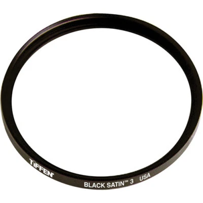 New Tiffen Black Satin Filter #3 - Reduces Highlights and Lowers Contrast - 77mm - Image 1 of 4