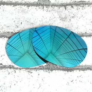 Polarisierte Ersatzgläser für OAKLEY gefährliche Sonnenbrille eisblau UVA & UVB - Bild 1 von 4