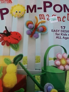 POM POM MAGNETE FÜR KINDER ZUM BASTELN VON FREIZEIT ARTS  - Bild 1 von 7
