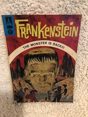 FRANKENSTEIN - The Monster is Back - COMIC BOOK No. 1 - 1964 Foto 1 de 3