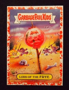 Cubo de Basura Niños Adam-Geddon Nariz Sangrienta Rojo Border Lord of the Frye 7b/75 - Imagen 1 de 1