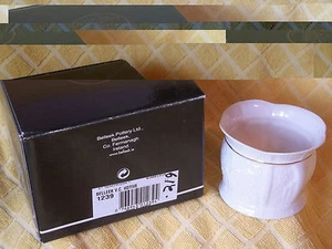 MIB Belleek Visitor Centre Logo Votive Candle Holder - B1239 -Special Mark 2001 - Picture 1 of 6