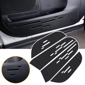 Carbon fiber Car door protect anti-kick Decal For Toyota Rav4 2014 2015 2016 - Picture 1 of 12