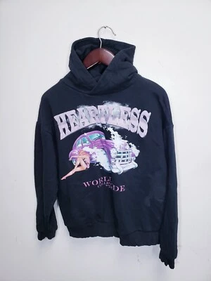 Sudadera con capucha negra Bohoo Man para hombre talla S Foto 1 de 4