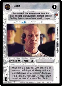 Star Wars CCG Reflections I VRF Very Rare Foil Lobot (LS Light Side) - Picture 1 of 1