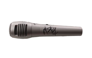 MEAT LOAF SIGNED AUTOGRAPH MICROPHONE MIC - THE ROCKY HORROR PICTURE SHOW W/ BAS - Picture 1 of 2