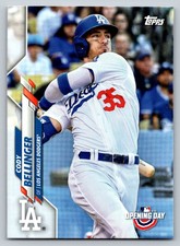 2020  Topps Opening Day #129 Cody Bellinger Los Angeles Dodgers