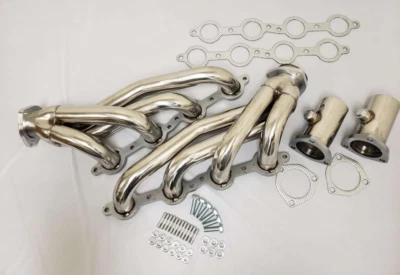 Headers for LS Conversion Swap Oldsmobile Cutlass 442 F85 Buick Skylark - Image 1 of 4