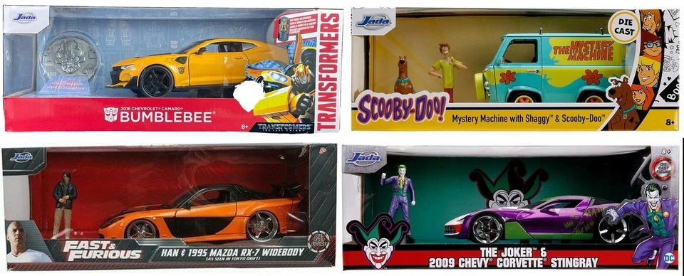 Jada Hollywood Rides 1:24 scale Collectable Die-Cast Vehicle and Figure - Image 1 of 1