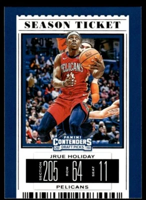 2019-20 Panini Contenders Draft Picks Variations Jrue Holiday New Orleans - Image 1 of 2
