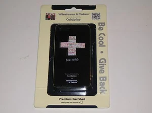 Whatever It Takes Premium Gel Shell for Apple iPhone 5 Artwork by Coldplay Black - Picture 1 of 2