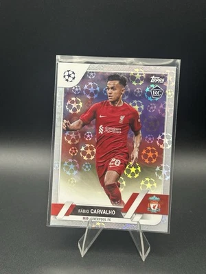 2022-23 Topps UEFA Club Competitions - Fabio Carvalho #28 Starball Foil (RC) - Image 1 of 2