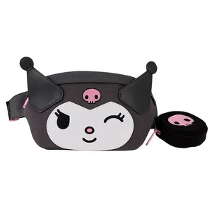 Loungefly x Sanrio Kuromi Cosplay Convertible Nylon Gürteltasche mit Münztasche - Bild 1 von 4