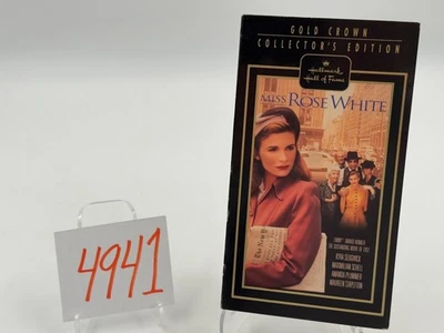 VHS, Hallmark Gold Crown Collector's Edition - Miss Rose White, 1994 Foto 1 de 4