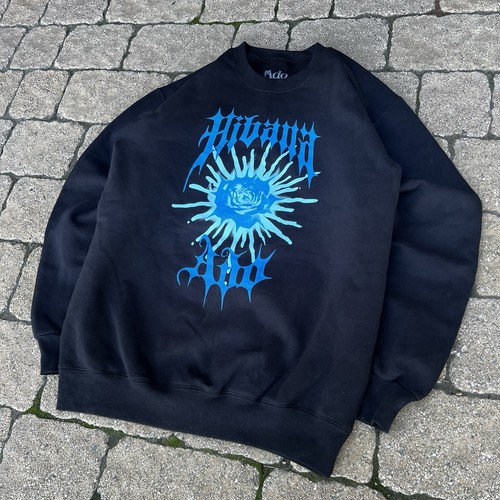 ado-hibana-world-tour-2025-crew-neck-sweater-size-medium-black-official