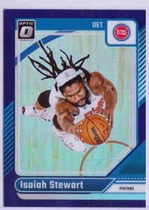 2024-25 Donruss Optic Purple Prizm #81 Isaiah Stewart - Detroit Pistons - Picture 1 of 2