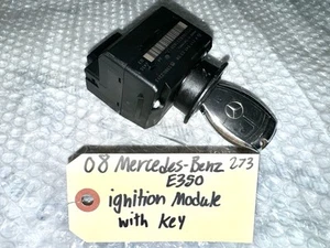 Módulo de interruptor de encendido Mercedes E350 E63 AMG SLK280 CLS550 2003-2011 con llave OEM - Imagen 1 de 14