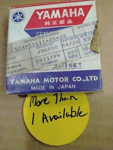 NOS Genuine Yamaha 0.25 1st oversize Piston Ring Set YZ125 1982-1988