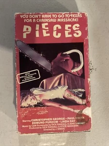 Pieces Betamax Beta Tape Rare 1983 Horror Movie - Imagen 1 de 9