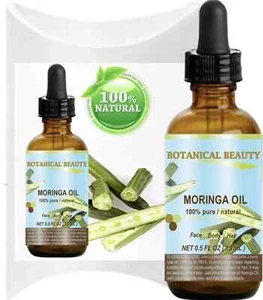 Aceite De Moringa Organico Para Arrugas La Cara Organico Prensado En Frio Puro - Picture 1 of 24