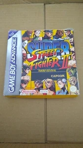 Super Street Fighter II 2 Turbo Revival Nintendo GBA Boxed + MANUAL RARE RETRO - Picture 1 of 1