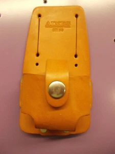 Aines CTT140 Toner Leather Belt Case, fits Aines 140 and many other toners, NOS - Foto 1 di 4