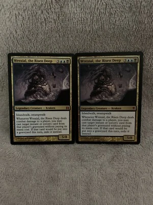 2x Near Mint MTG 2010/2011 Mythic ‘Wrexial, The Risen Deep’ Worldwake/Commander - Image 1 of 2