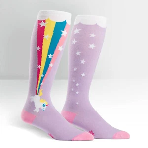Sock It To Me Unisex STRETCH-IT Knee High Socks - Rainbow Blast - Picture 1 of 3