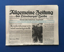 Allgemeine Zeitung der Lüneburger Heide - 23. 3. 1976 - Zum Geburtstag  !!!
