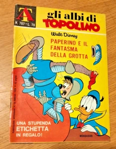 ALBI DELLA ROSE / DI MOUSE # 797-DUCK AND THE GHOST OF THE CAVE -1970 - Picture 1 of 2
