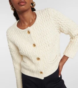 NILI LOTAN Bridget virgin wool bouclé jacket (Size XL) - Picture 1 of 9