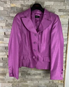 Basler Women’s Size 14 Purple Smart Jacket Blazer - Picture 1 of 8