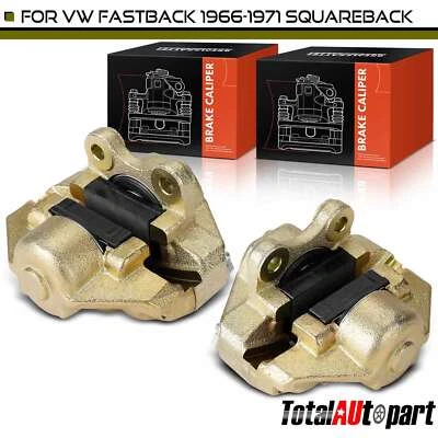 Pinça de freio para Volkswagen Beetle 1967-1979 Fastback dianteira esquerda e direita - Imagem 1 de 4